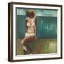 Bathing Beauty-Terri Burris-Framed Art Print