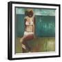 Bathing Beauty-Terri Burris-Framed Art Print