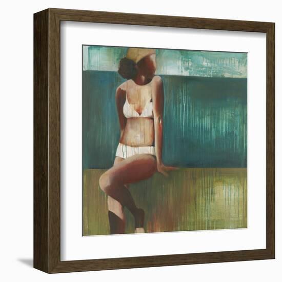 Bathing Beauty-Terri Burris-Framed Art Print