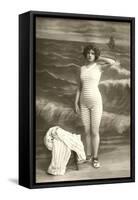 Bathing Beauty-null-Framed Stretched Canvas