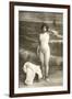 Bathing Beauty-null-Framed Art Print