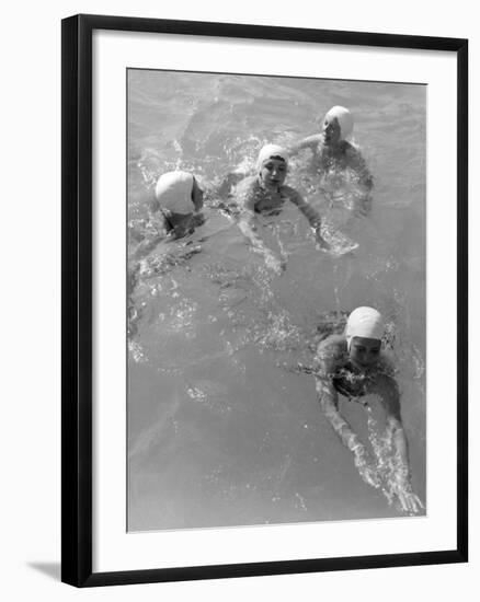 Bathing Belles-null-Framed Photographic Print