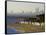 Bathing Boxes, Middle Brighton Beach, Melbourne, Victoria, Australia-David Wall-Framed Stretched Canvas