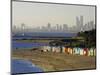 Bathing Boxes, Middle Brighton Beach, Melbourne, Victoria, Australia-David Wall-Mounted Photographic Print