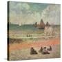 Bathing, Dieppe, 1885-Paul Gauguin-Stretched Canvas