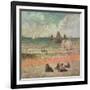 Bathing, Dieppe, 1885-Paul Gauguin-Framed Giclee Print
