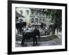 Bathing Elephants in Fountain, Kandy, Sri Lanka-Alain Evrard-Framed Photographic Print