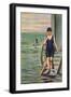 Bathing from a Machine-L Tanqueray-Framed Art Print
