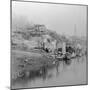 Bathing Ghat, Benares, India, Late 19th or Early 20th Century-BW Kilburn-Mounted Giclee Print