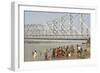 Bathing Ghat on Hooghly River-Tony Waltham-Framed Photographic Print
