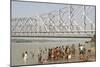 Bathing Ghat on Hooghly River-Tony Waltham-Mounted Photographic Print