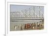 Bathing Ghat on Hooghly River-Tony Waltham-Framed Photographic Print