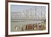 Bathing Ghat on Hooghly River-Tony Waltham-Framed Photographic Print