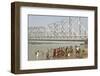 Bathing Ghat on Hooghly River-Tony Waltham-Framed Photographic Print