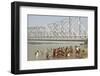 Bathing Ghat on Hooghly River-Tony Waltham-Framed Photographic Print