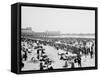 Bathing Hour, Atlantic City, N.J.-null-Framed Stretched Canvas