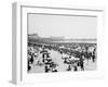 Bathing Hour, Atlantic City, N.J.-null-Framed Photo