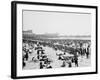 Bathing Hour, Atlantic City, N.J.-null-Framed Photo