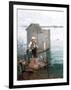 Bathing Hut with Boy, 1868-Pal Szinyei Merse-Framed Giclee Print