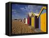 Bathing Huts, Port Phillip Bay, Melbourne, Victoria, Australia-Doug Pearson-Framed Stretched Canvas