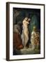 Bathing in Seraglio, 1849-Theodore Chasseriau-Framed Giclee Print