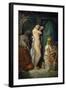 Bathing in Seraglio, 1849-Theodore Chasseriau-Framed Giclee Print