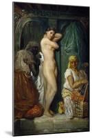 Bathing in Seraglio, 1849-Theodore Chasseriau-Mounted Giclee Print