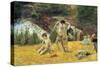 Bathing in the Mill of Bois D'Amour-Paul Gauguin-Stretched Canvas