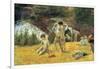 Bathing in the Mill of Bois D'Amour-Paul Gauguin-Framed Art Print