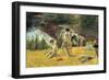Bathing in the Mill of Bois D'Amour-Paul Gauguin-Framed Art Print