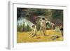 Bathing in the Mill of Bois D'Amour-Paul Gauguin-Framed Art Print