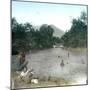 Bathing Javanese, Bogor (Indonesia), around 1900-Leon, Levy et Fils-Mounted Photographic Print