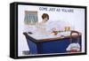 Bathing, Just as You Are-null-Framed Stretched Canvas