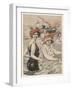 Bathing Lady and Bathing-Woman-E. Hulemann-Framed Art Print