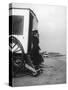 Bathing Machine 1900-null-Stretched Canvas