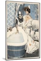 Bathing, Maid Runs Bath-Ferdinand Von Reznicek-Mounted Art Print