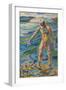 Bathing Man, 1918 (Oil on Canvas)-Edvard Munch-Framed Giclee Print