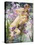 Bathing Nymphs-Gaston Bussiere-Stretched Canvas