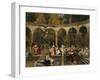 Bathing of Court Ladies in the 18th Century, 1888-Francois Flameng-Framed Giclee Print