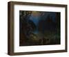 Bathing of the Nymphs-Antonio Munoz Degrain-Framed Giclee Print