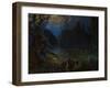 Bathing of the Nymphs-Antonio Munoz Degrain-Framed Giclee Print