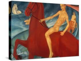 Bathing of the Red Horse, 1912-Kosjma Ssergej Petroff-Wodkin-Stretched Canvas