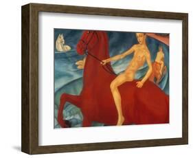 Bathing of the Red Horse, 1912-Kosjma Ssergej Petroff-Wodkin-Framed Giclee Print