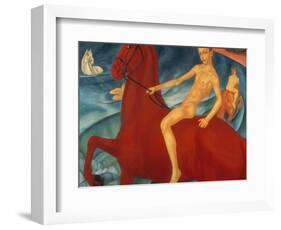 Bathing of the Red Horse, 1912-Kosjma Ssergej Petroff-Wodkin-Framed Giclee Print