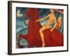 Bathing of the Red Horse, 1912-Kosjma Ssergej Petroff-Wodkin-Framed Giclee Print