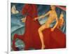 Bathing of the Red Horse, 1912-Kosjma Ssergej Petroff-Wodkin-Framed Giclee Print