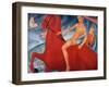 Bathing of the Red Horse, 1912-Kuz'ma Petrov-Vodkin-Framed Giclee Print