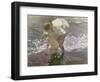 Bathing on the Beach, 1908-Joaquín Sorolla y Bastida-Framed Premium Giclee Print