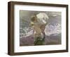 Bathing on the Beach, 1908-Joaquín Sorolla y Bastida-Framed Giclee Print