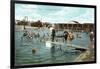 Bathing Pool, Coronado Tent City, San Diego, California-null-Framed Art Print